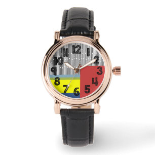 Abstract lines and Rectangles  Watch