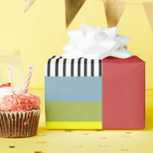 Abstract lines and Rectangles Wrapping Paper