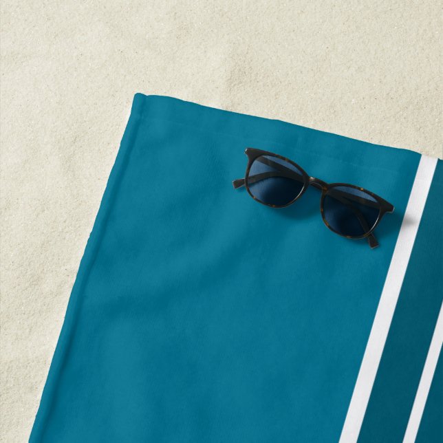Abstract Lines  Beach Towel (In Situ)