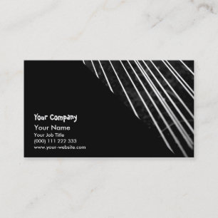 Abstract lines business card