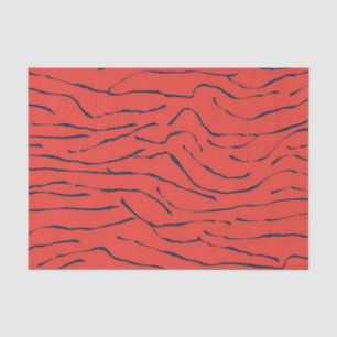 Abstract lines Pattern Tissue Paper