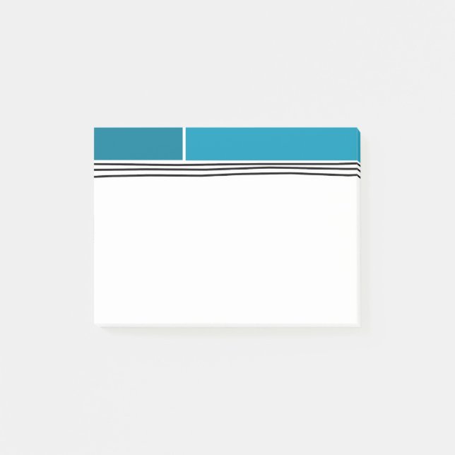 Abstract Lines  Post-it Notes (Front)