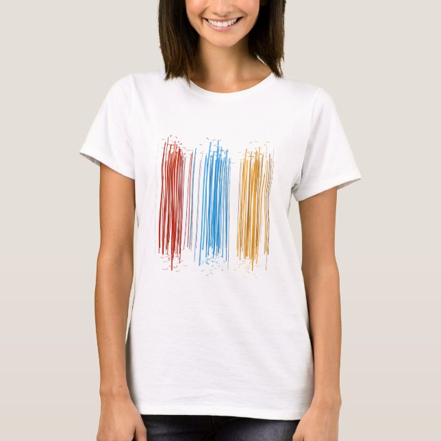 Abstract lines T-Shirt (Front)
