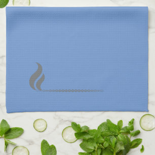 Abstract Lines Table Towel for Modern Elegance