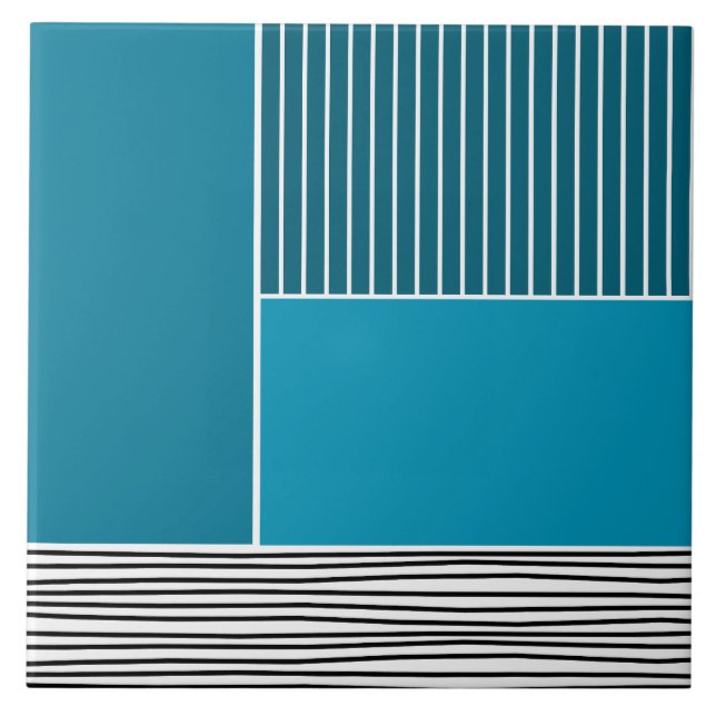 Abstract Lines  Tile (Front)