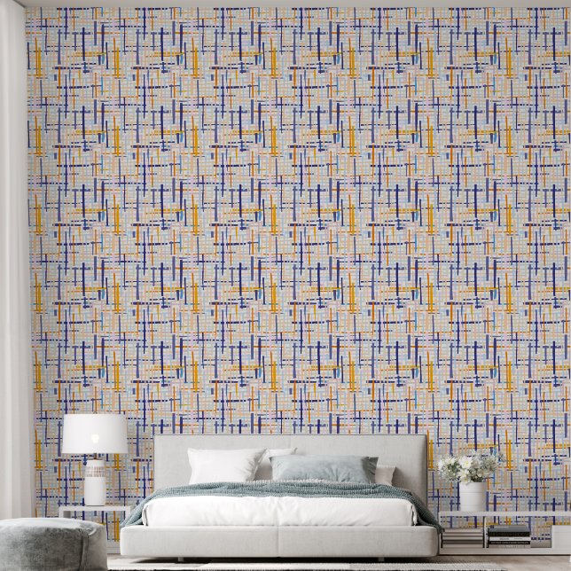 Abstract lines wallpaper (Bedroom)