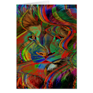 Abstract Lion
