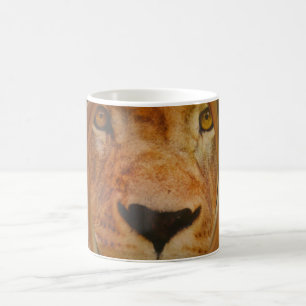 Abstract Lion Safari Art Print Coffee Mug