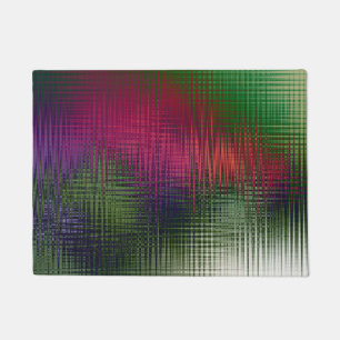 Abstract liquid texture ice glass crystal frozen m doormat