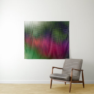 Abstract liquid texture ice glass crystal frozen m tapestry