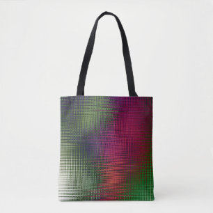 Abstract liquid texture ice glass crystal frozen m tote bag