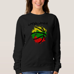 Abstract Lithuania BB Lietuva Got Game by Lithuan Sweatshirt