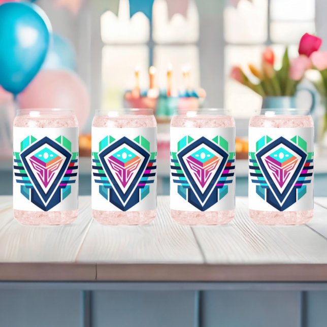 Abstract Logo Design for Glass Sets unique. (Insitu (Baby Shower))