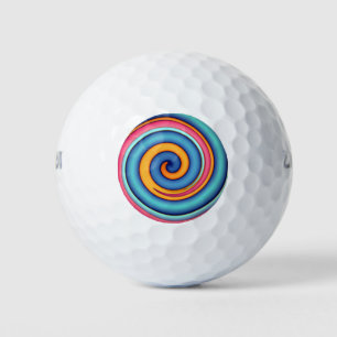 Abstract Lollipop  Golf Balls