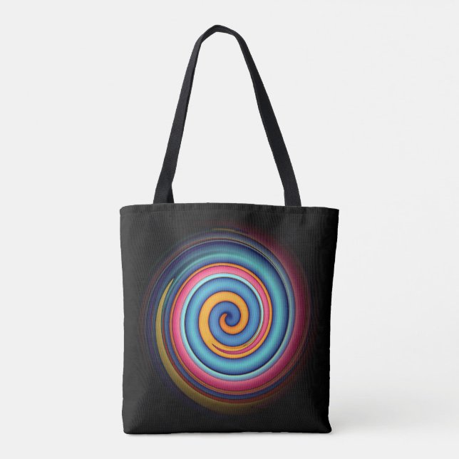 Abstract Lollipop  Tote Bag (Back)