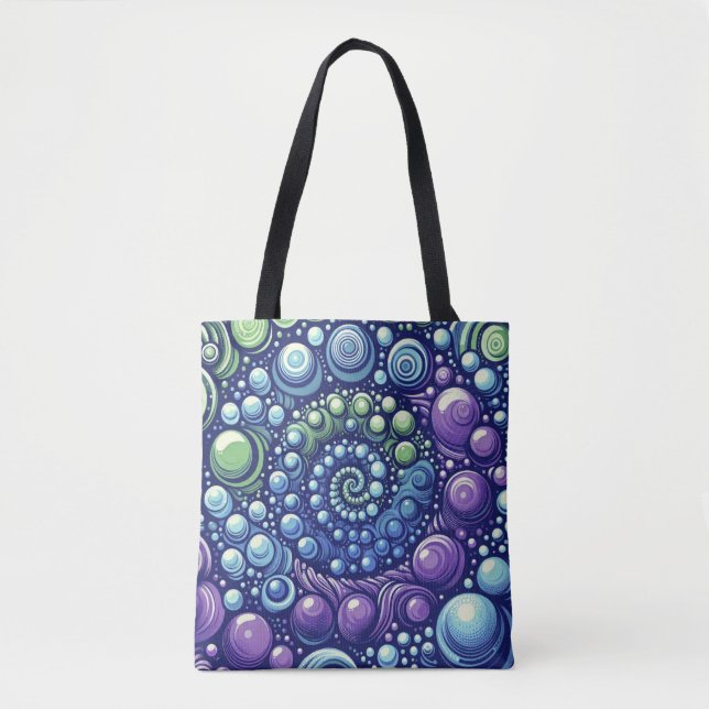 Abstract Lotsa Bubbles  Tote Bag (Front)