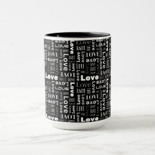 Abstract Love Mug