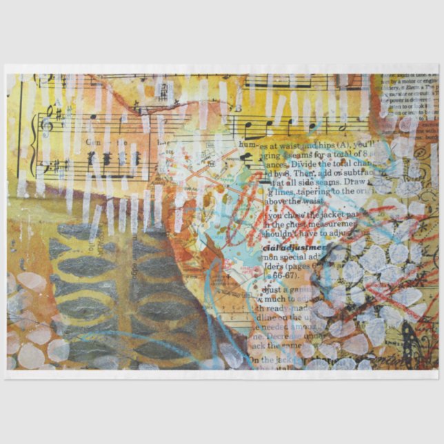 Abstract Love Tissue Paper (Front)