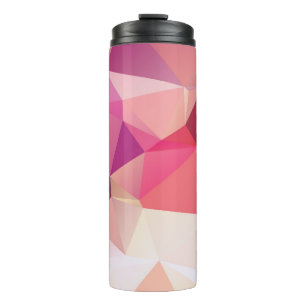 Abstract low poly background, geometry triangle, m thermal tumbler