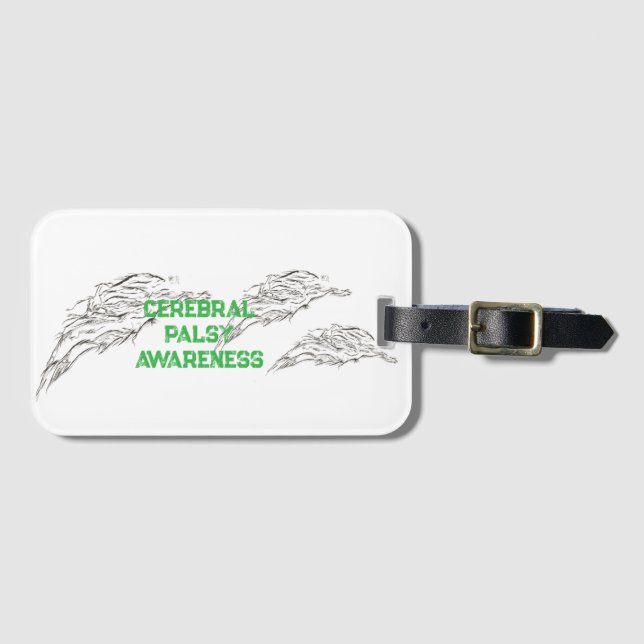 abstract luggage tag (Front Horizontal)