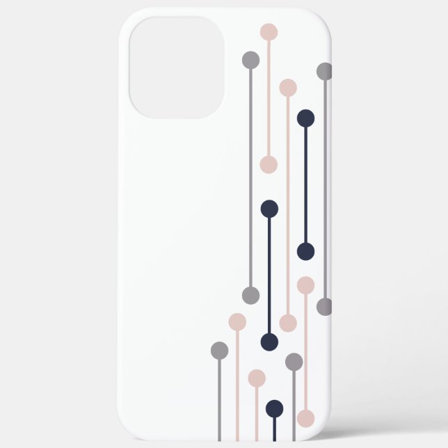 Abstract Luxury Geometric Fashion Pattern  Case-Mate iPhone Case (Back)