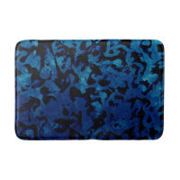 Abstract Magic - Navy Blue Grunge Black