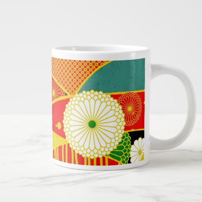 Abstract Magical Landscape  Large Coffee Mug (Right)