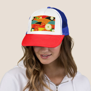Abstract Magical Landscape Trucker Hat