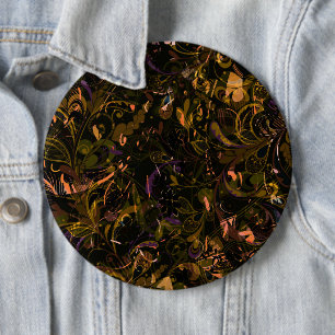 Abstract Mandala 5 6 Cm Round Badge