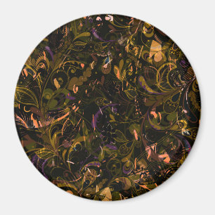 Abstract Mandala 5 Magnet