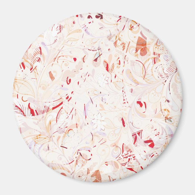 Abstract Mandala 7 Magnet (Front)