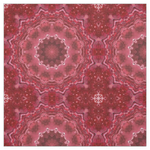 Abstract, mandala, kaleidoscope fabric