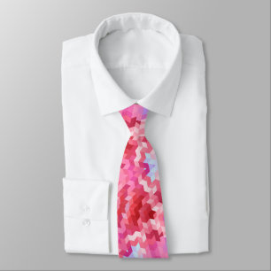 Abstract mandala kaleidoscope round circle shapes tie