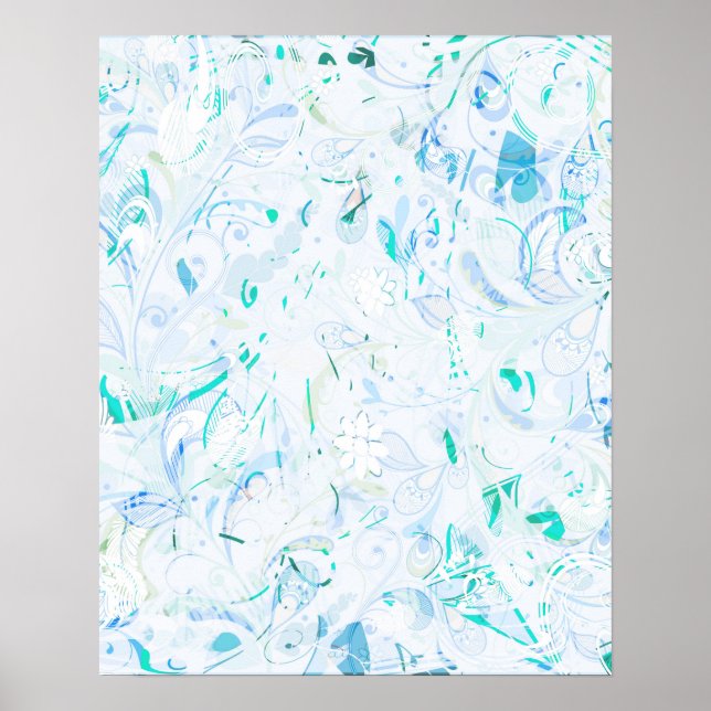 Abstract Mandala Poster (Front)