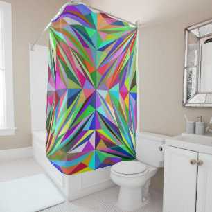 Abstract Mandala Shower Curtain