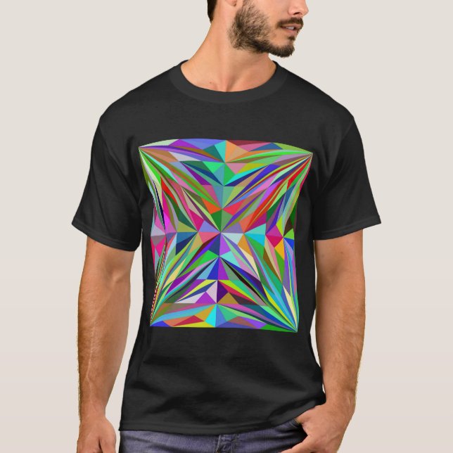Abstract Mandala T-Shirt (Front)
