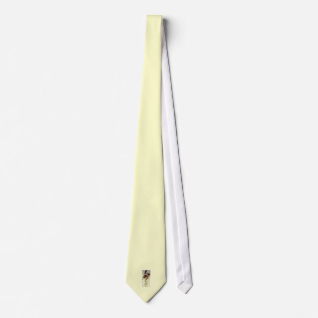 Abstract Mandolin Player Tie (Front)