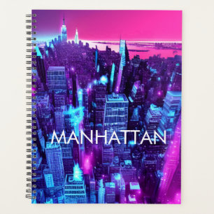Abstract Manhattan Day Planner