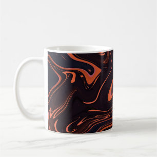 Abstract Marble: Artistic Texture Background Coffee Mug