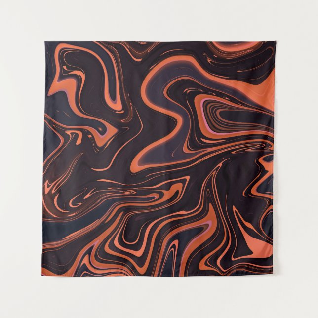 Abstract Marble: Artistic Texture Background Tapestry (Front)