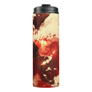 Abstract marble background. thermal tumbler