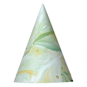 Abstract Marble Glam #3 #painting Party Hat