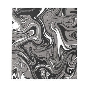 Abstract Marble illustration Black   Notepad