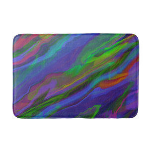 Abstract Marble illustration Colourful Cute    Bath Mat