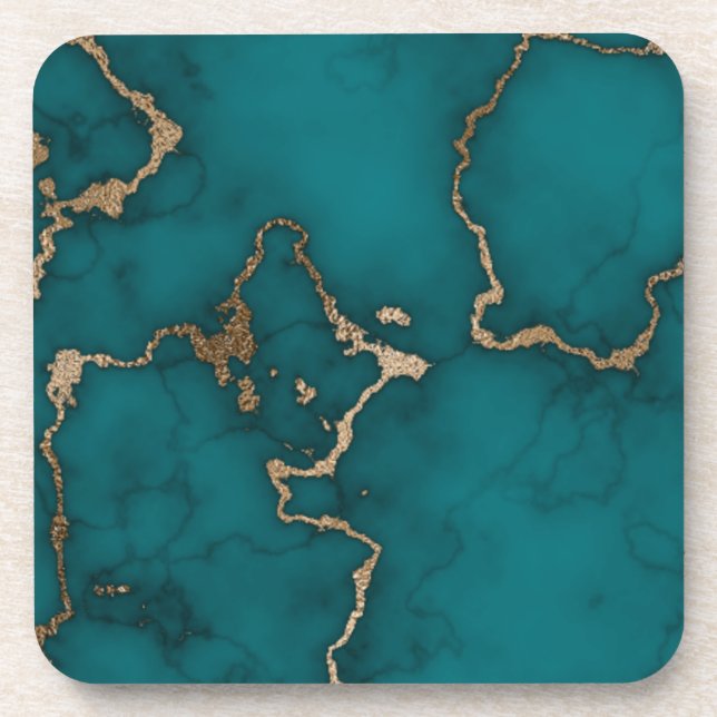 Abstract Marble illustration Cute         Coaster (Front)