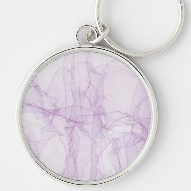 Abstract Marble Premium Round Keychain (Front)