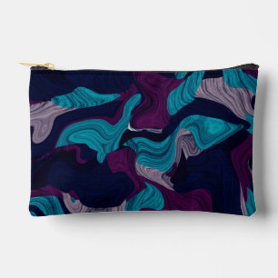 Abstract Marble Texture   Accessory Pouch