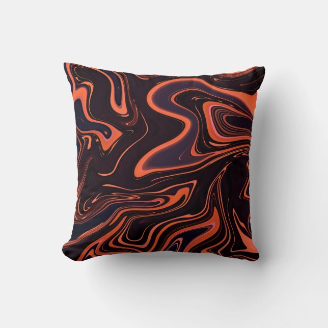 Abstract Marble Texture Background Cushion (Front)