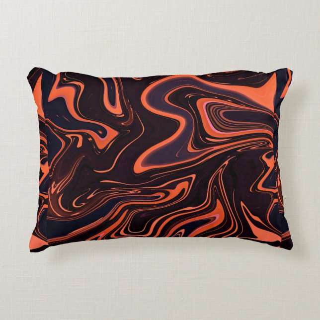 Abstract Marble Texture Background Decorative Cushion (Front)