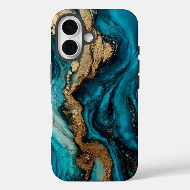 Abstract marine  Case-Mate iPhone case (Back)